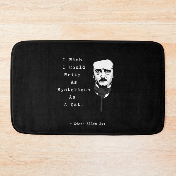Item preview, Edgar Allan Poe Cat Quote designed and sold by avit1.
