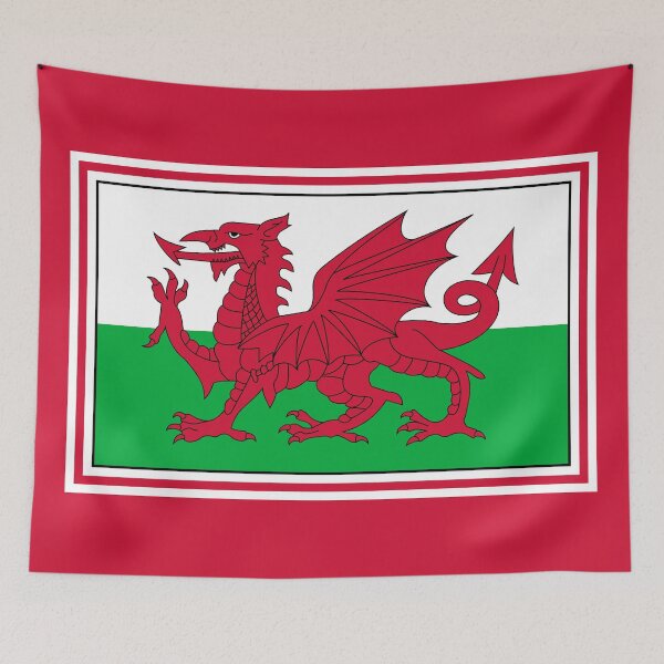 Item preview, Welsh Flag Gifts, Stickers, Masks & Products (GF) designed and sold by mpodger.