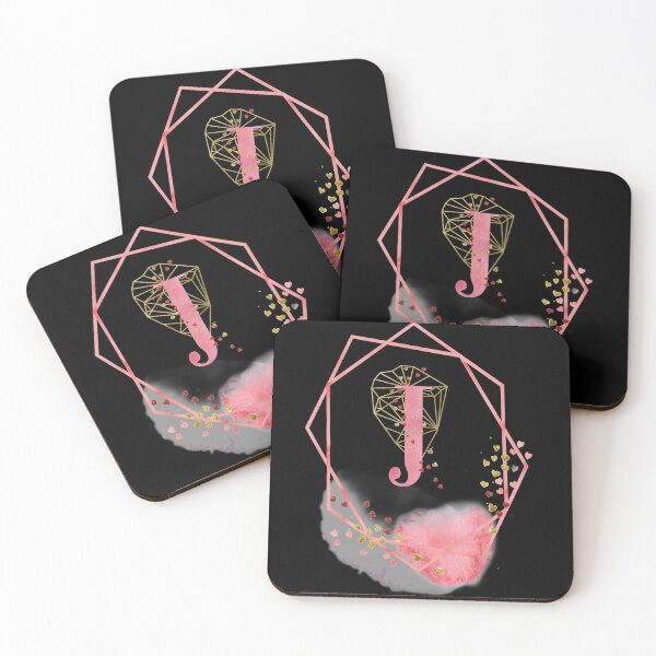 Item preview, Pink Gold Monogram J designed and sold by ElenaDanilo.