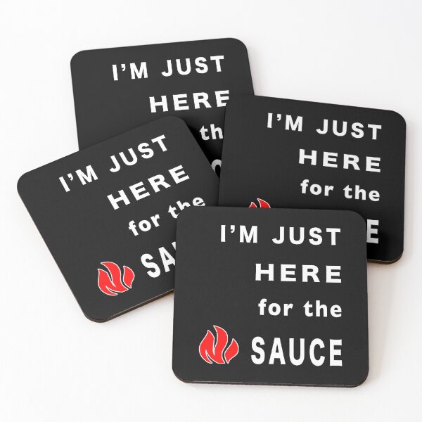 Item preview, Im Here for the Sauce Spicy Pepper Chicken Wings. designed and sold by MAXXEXCHANGE.