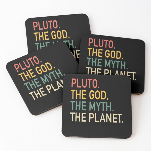 Item preview, Never Forget Pluto Funny Retro Space designed and sold by RJ-Art.