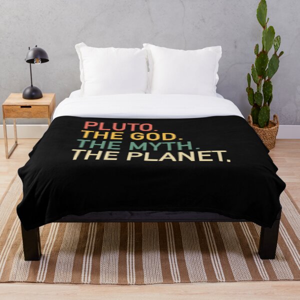 Item preview, Never Forget Pluto Funny Retro Space designed and sold by RJ-Art.