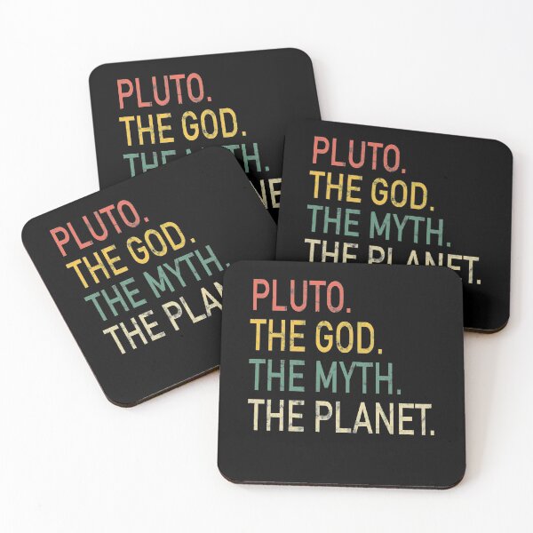 Item preview, Never Forget Pluto Funny Retro Space designed and sold by RJ-Art.
