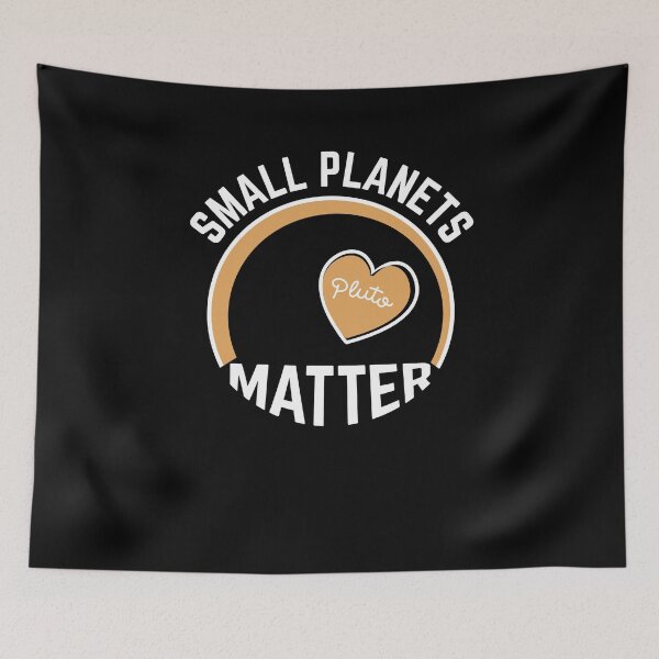 Item preview, Never Forget Pluto Matter Retro Space designed and sold by RJ-Art.