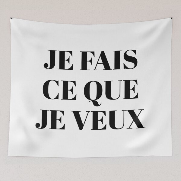 Aperçu de l'œuvre Je fais ce que je veux créée et vendue par JokeGysen.