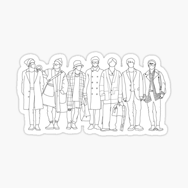 Jhope Airport Fashion Sticker for Sale by gsdragonvip