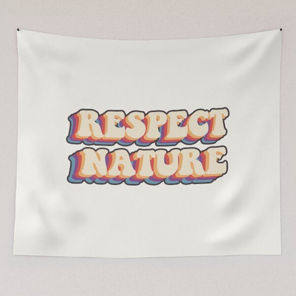 Item preview, Aesthetic Vintage Respect Nature designed and sold by STAR10008.