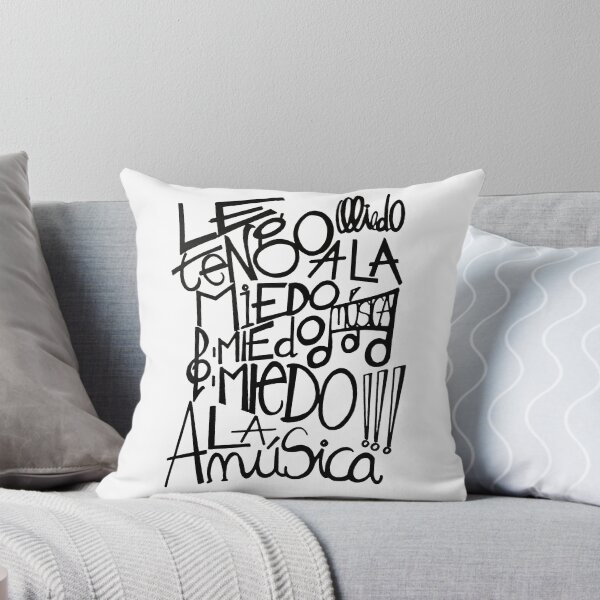 Item preview, Miedo a la musica designed and sold by PabsCellaneous.