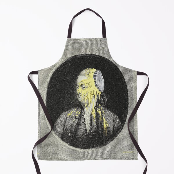 Item preview, Banksy modified classic portrait nobleman with pie in the face from crude oils series designed and sold by WE-ARE-BANKSY.