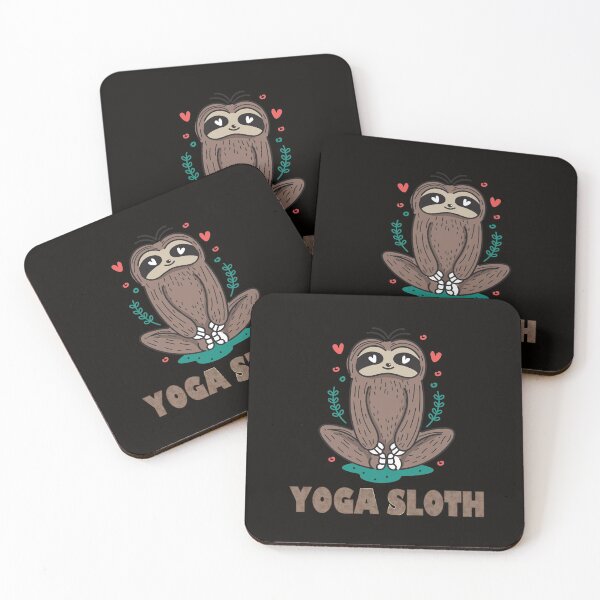 Item preview, Yoga Sloth designed and sold by wazoosi.