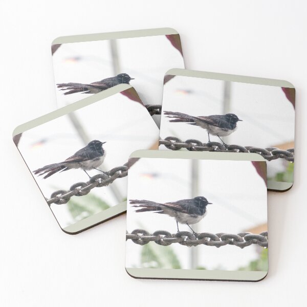 Item preview, Willy Wagtail in the Rain designed and sold by Kerryn Madsen-Pietsch.