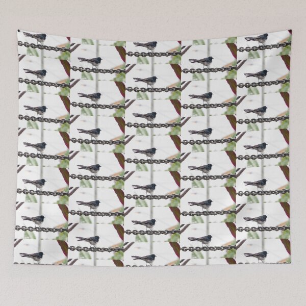 Item preview, Willy Wagtail in the Rain designed and sold by Kerryn Madsen-Pietsch.