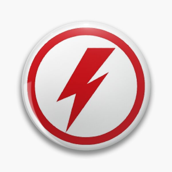 Item preview, David Bowie Circular Lightning Bolt Design designed and sold by Matt Astle.