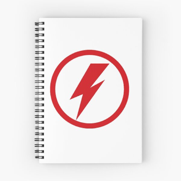 Item preview, David Bowie Circular Lightning Bolt Design designed and sold by Matt Astle.