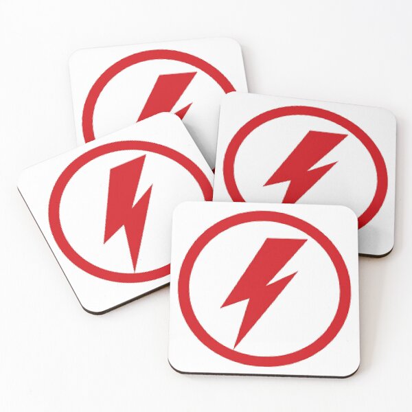 Item preview, David Bowie Circular Lightning Bolt Design designed and sold by Matt Astle.