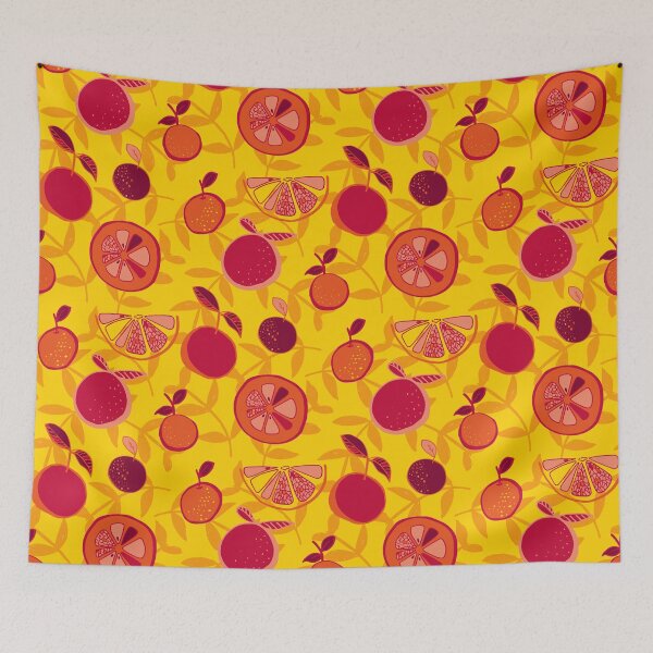 Item preview, Autumn Clementine (Yellow) designed and sold by Amy Onuchi.