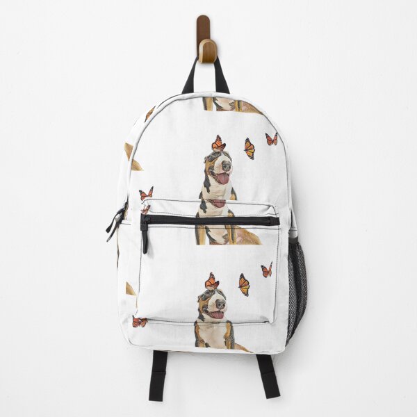 Artikelvorschau, Bullterrier mit Schmetterlingen entworfen und verkauft von ProtanDesign.