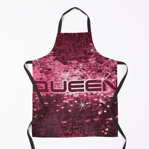 Item preview, Glamour Queen pink mask sequins designed and sold by JillBusbyArt.