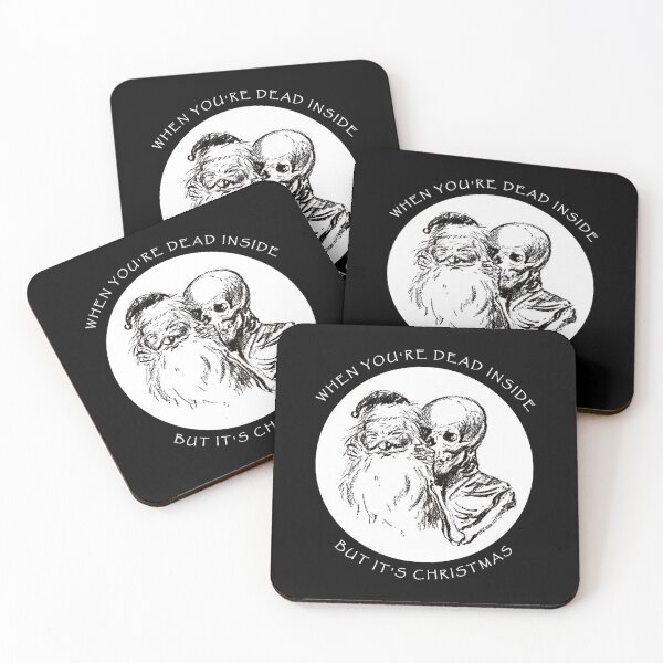 Item preview, When You're Dead Inside But It's Christmas designed and sold by DFMY.