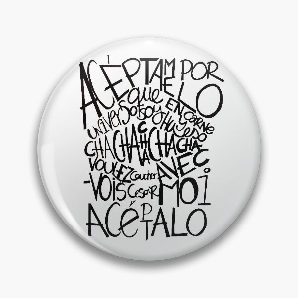 Item preview, Aceptame por lo que soy designed and sold by PabsCellaneous.