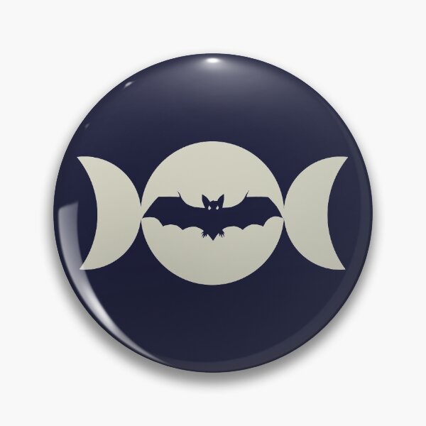 Item preview, Pagan Triple Moon Bat designed and sold by Hackers.