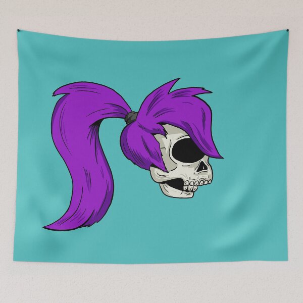 Item preview, Leela Skull designed and sold by blacksnowcomics.