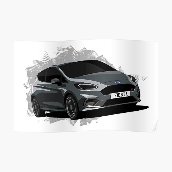 Ford Fiesta ST Poster