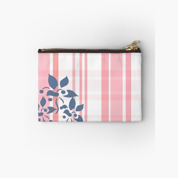 Item preview, Pink Tartan Plaid with flower Pattern designed and sold by Vinaerick.