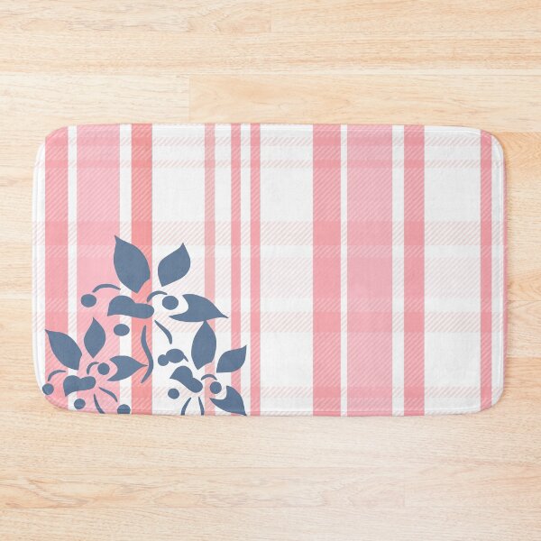 Item preview, Pink Tartan Plaid with flower Pattern designed and sold by Vinaerick.