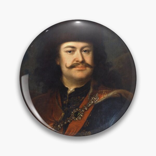 Item preview, Rákóczi Ferenc Mányoki II Hungarian royal portrait vintage art designed and sold by Vintage Designs +.