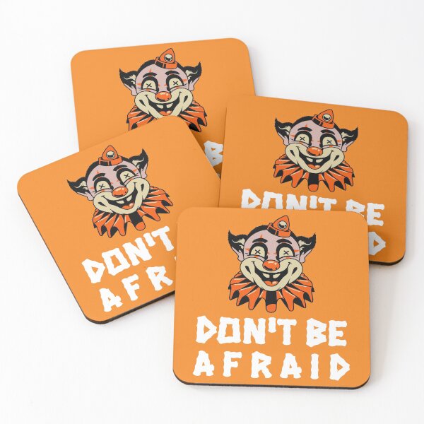 Item preview, Scary clown says "Don't be afraid" | Halloween designed and sold by vibrantyy.