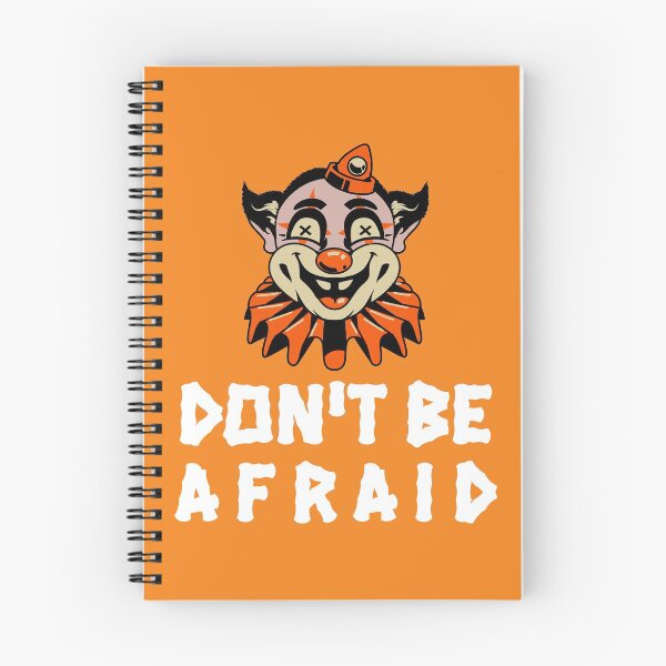 Item preview, Scary clown says "Don't be afraid" | Halloween designed and sold by vibrantyy.