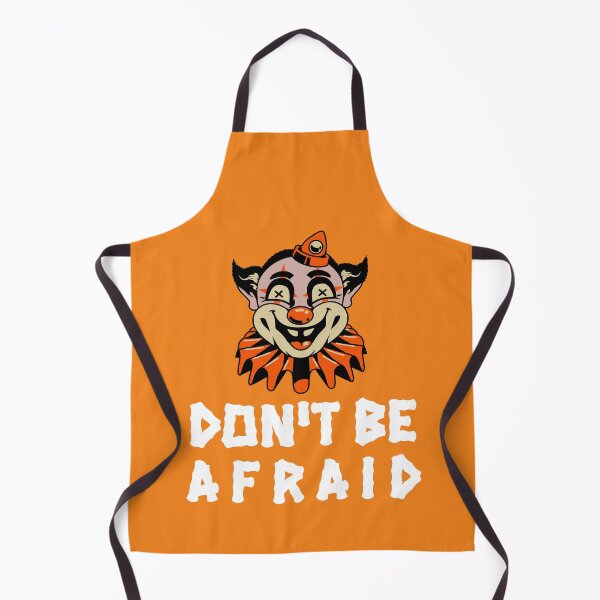 Item preview, Scary clown says "Don't be afraid" | Halloween designed and sold by vibrantyy.