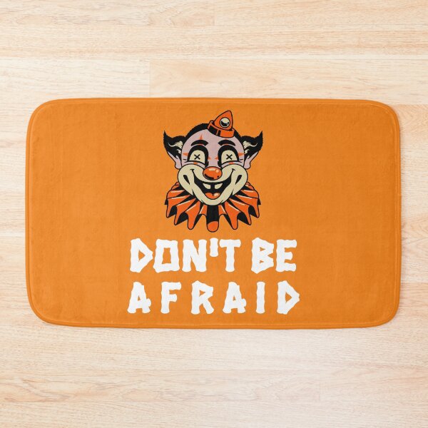 Item preview, Scary clown says "Don't be afraid" | Halloween designed and sold by vibrantyy.