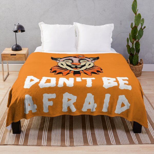 Item preview, Scary clown says "Don't be afraid" | Halloween designed and sold by vibrantyy.