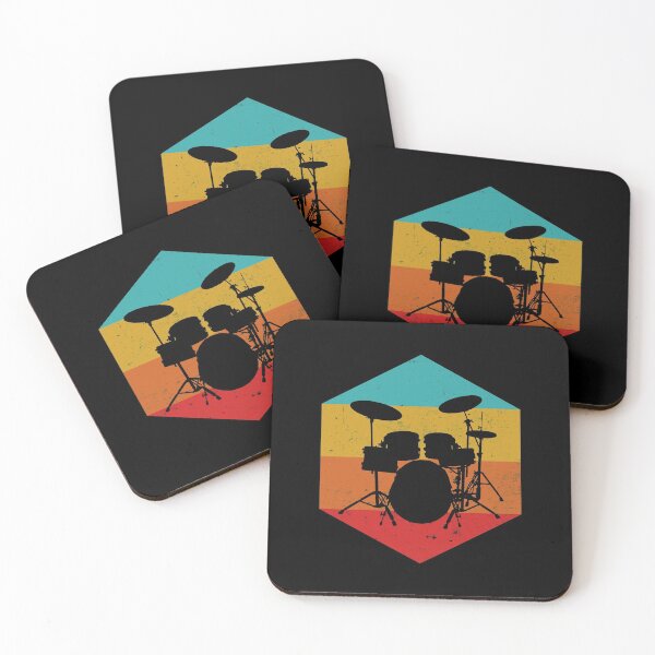 Item preview, Vintage Drums Silhouette designed and sold by playloud.