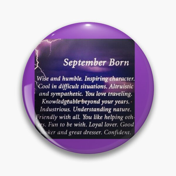 Item preview, September Born designed and sold by Shedreamz.