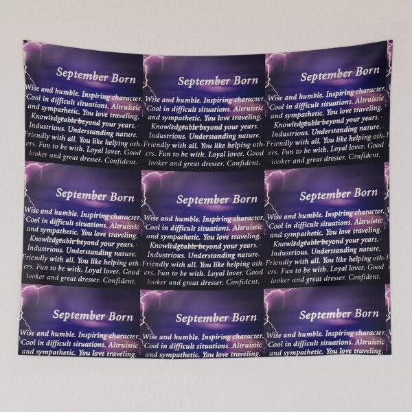 Item preview, September Born designed and sold by Shedreamz.