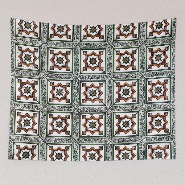 Item preview, Floor Series: Peranakan Tiles 5 designed and sold by guoshengz.