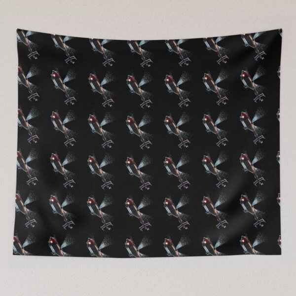 Item preview, Helicopter flying in the black night designed and sold by StephanieCAD.