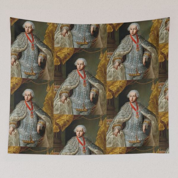 Item preview, European  royal portrait vintage art designed and sold by Vintage Designs +.