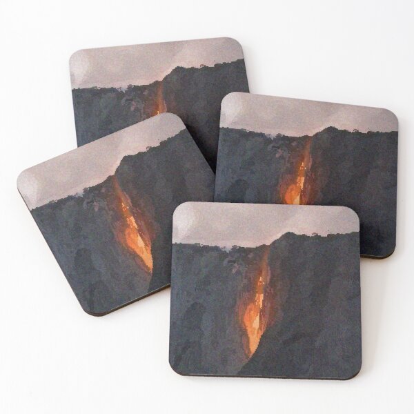Item preview, The Falls of Fire designed and sold by blueferriswheel.