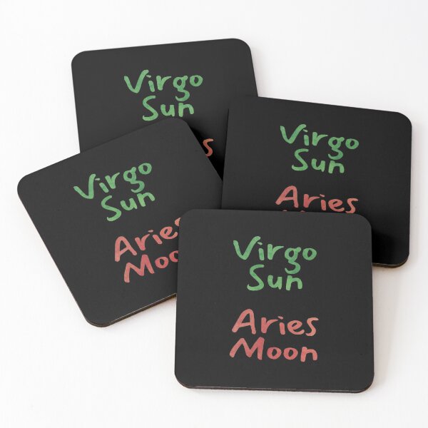 Item preview, Virgo Sun Aries Moon Text designed and sold by leomooncreates.