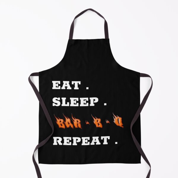 Item preview, EAT SLEEP BAR B Q REPEAT designed and sold by MEAT-TEES-2020.