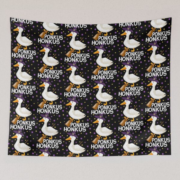 Item preview, Funny Halloween Witches Duck Cute Honkus Ponkus designed and sold by Mariano Topno.