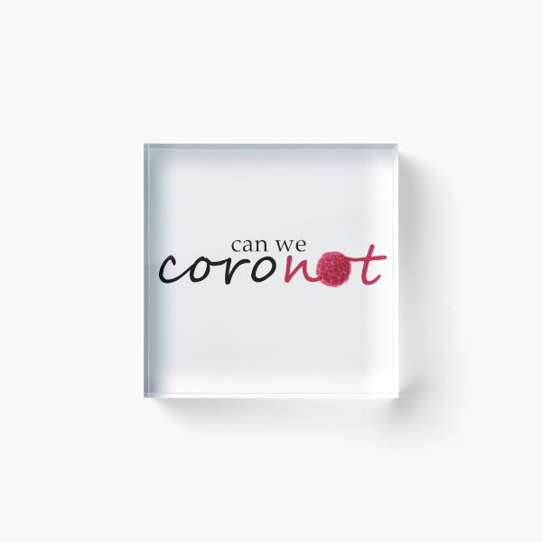 Item preview, "Can we CoroNOT?" sticker designed and sold by HalSyd.