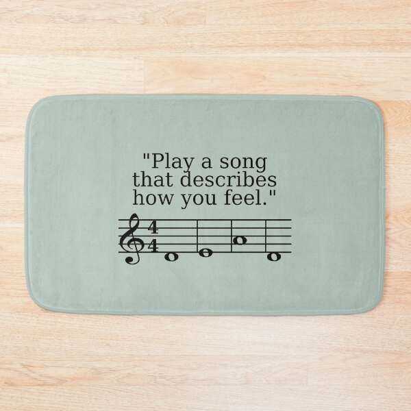 Item preview, Play a song that describes how you feel  designed and sold by JellaDelta.