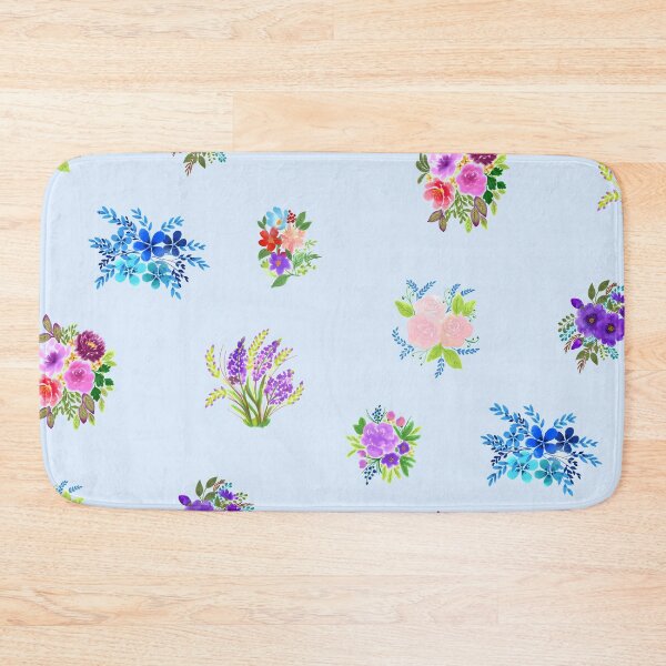 Item preview, Watercolor flowers purple set designed and sold by Ranp.