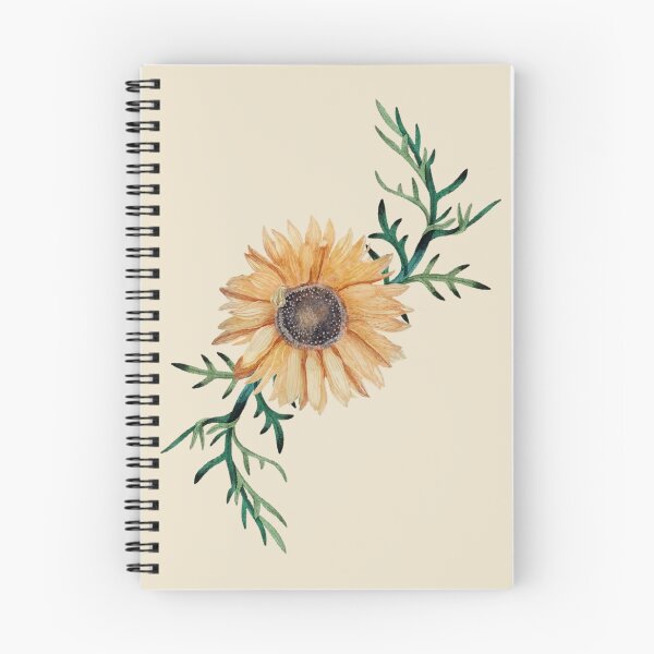 Item preview, Minimal Watercolor Dried Sunflower  designed and sold by EpicCreation.