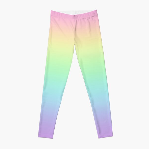 Pastel Rainbow Gradient Leggings for Sale by Whoopsidoodle